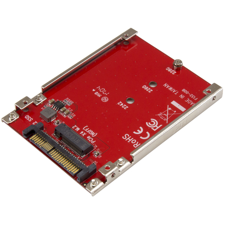 STARTECH.COM M.2 to U.2 (SFF-8639) Adapter for M.2 PCIe NVMe SSDs U2M2E125